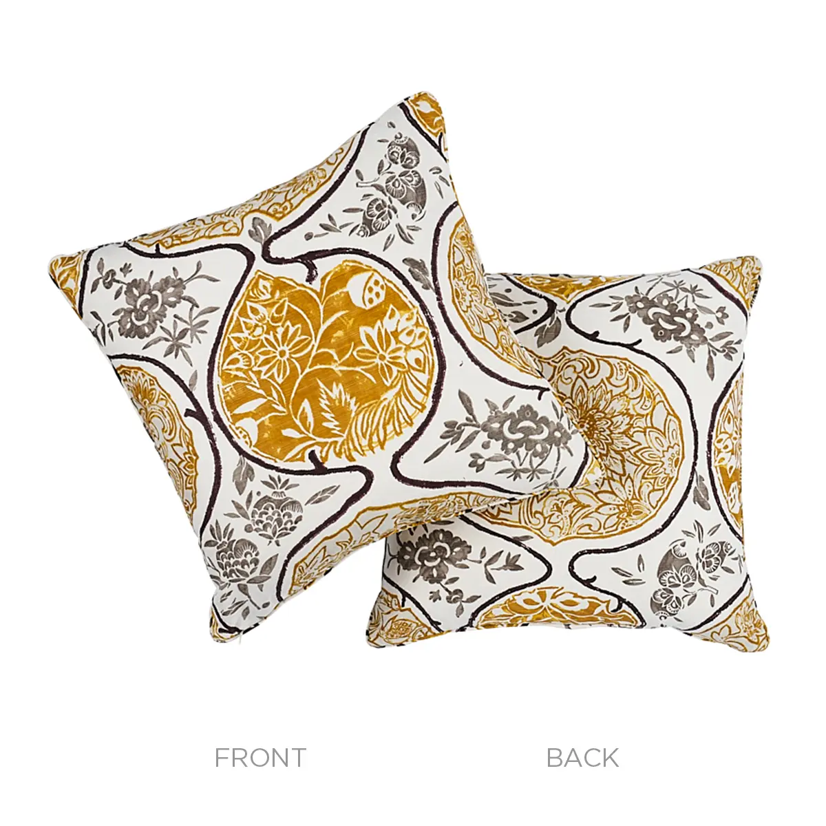 Katsugi Pillow_ GOLD & MUSHROOM