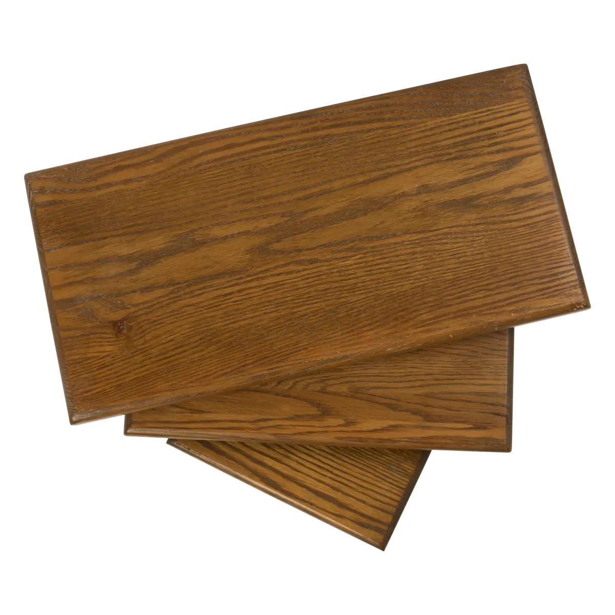 Oak Nesting Tables, 1960's_ 