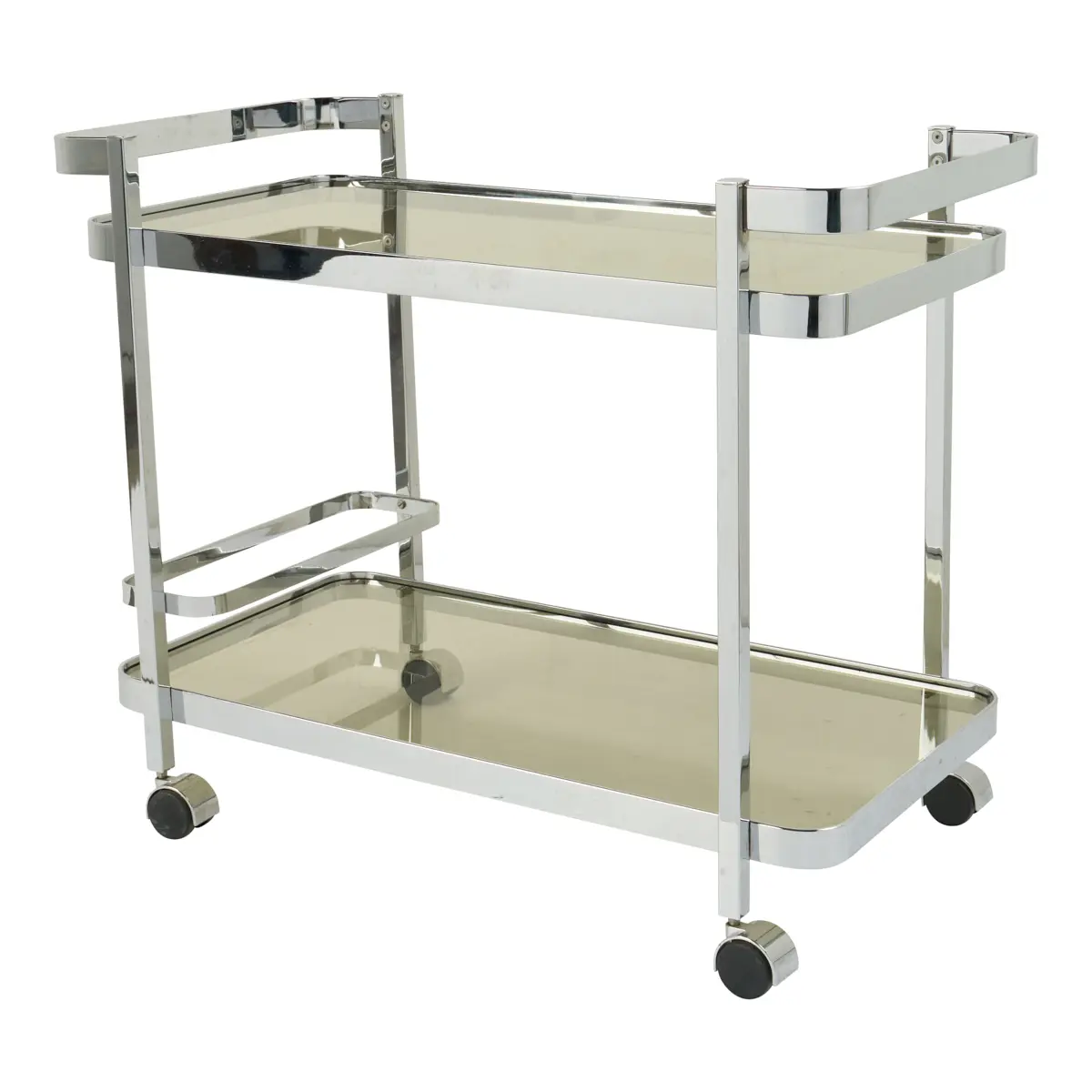 Mid-C Chrome Bar Cart, italy_ 