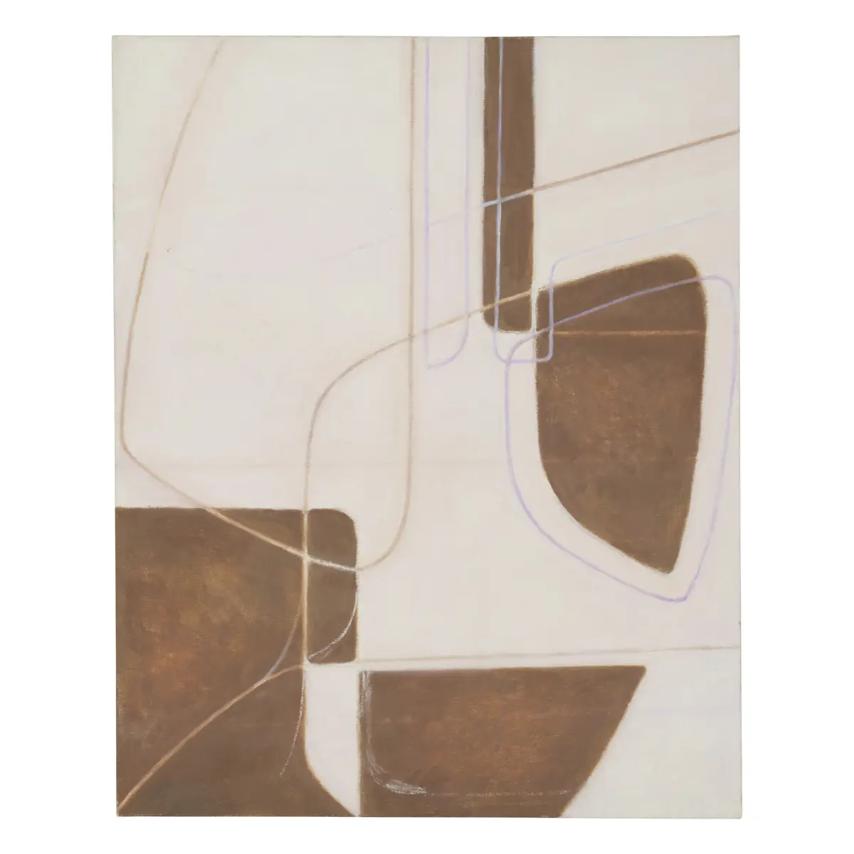 Mid-Century Abstract Painting_ 