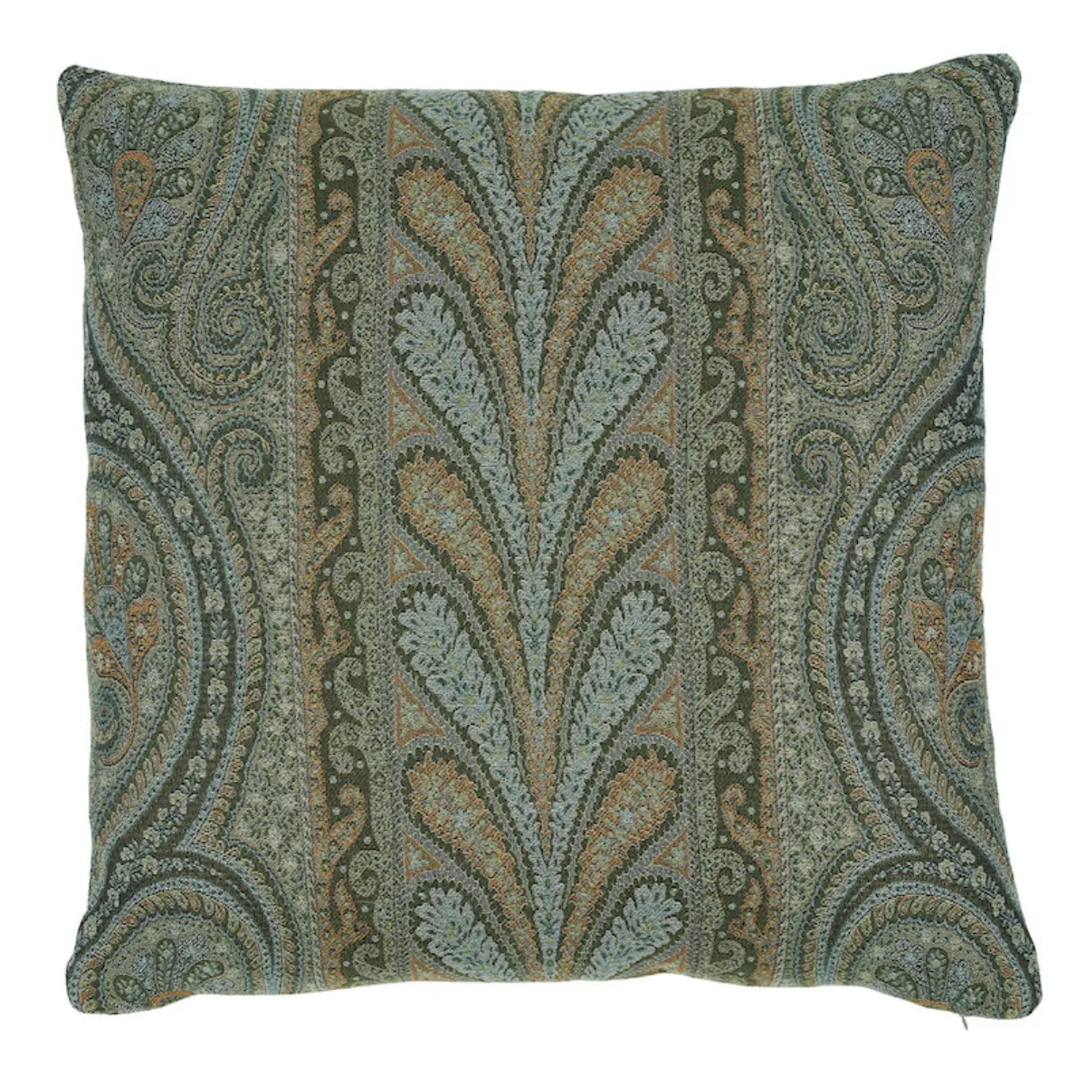 Chatelaine Paisley Pillow_ JADE
