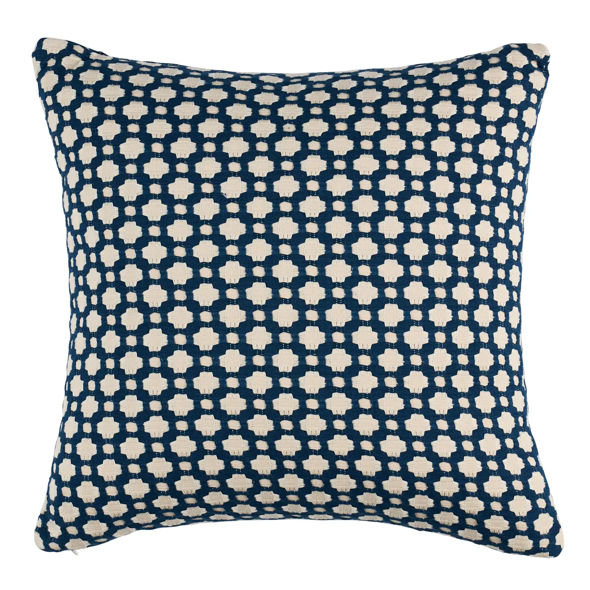 Betwixt Pillow_ INDIGO/IVORY