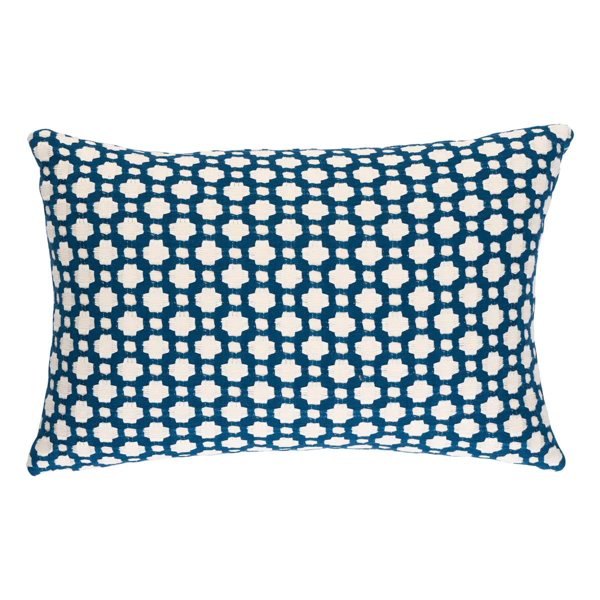Betwixt Pillow_ INDIGO/IVORY