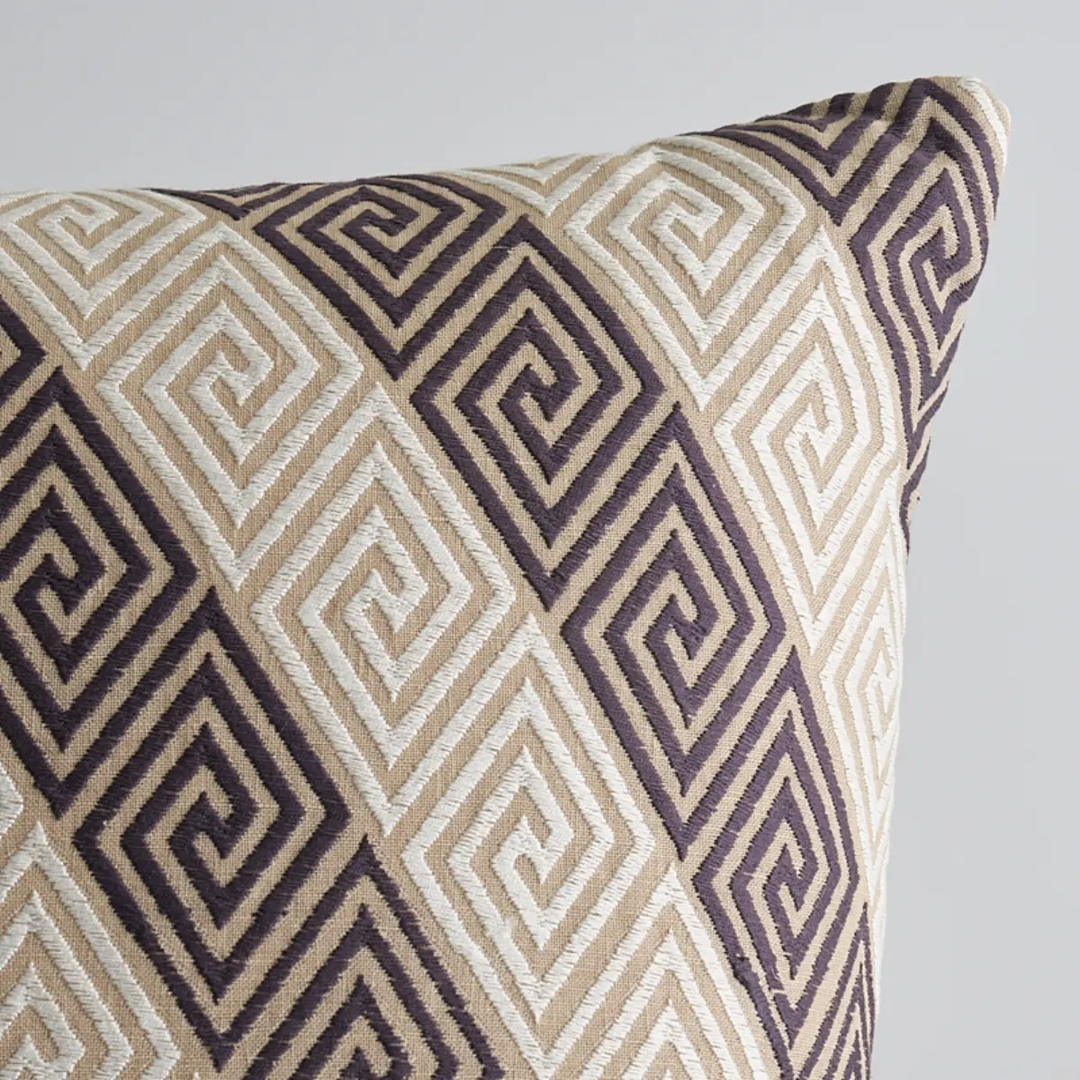 Nebaha Embroidery Pillow_ CHARCOAL