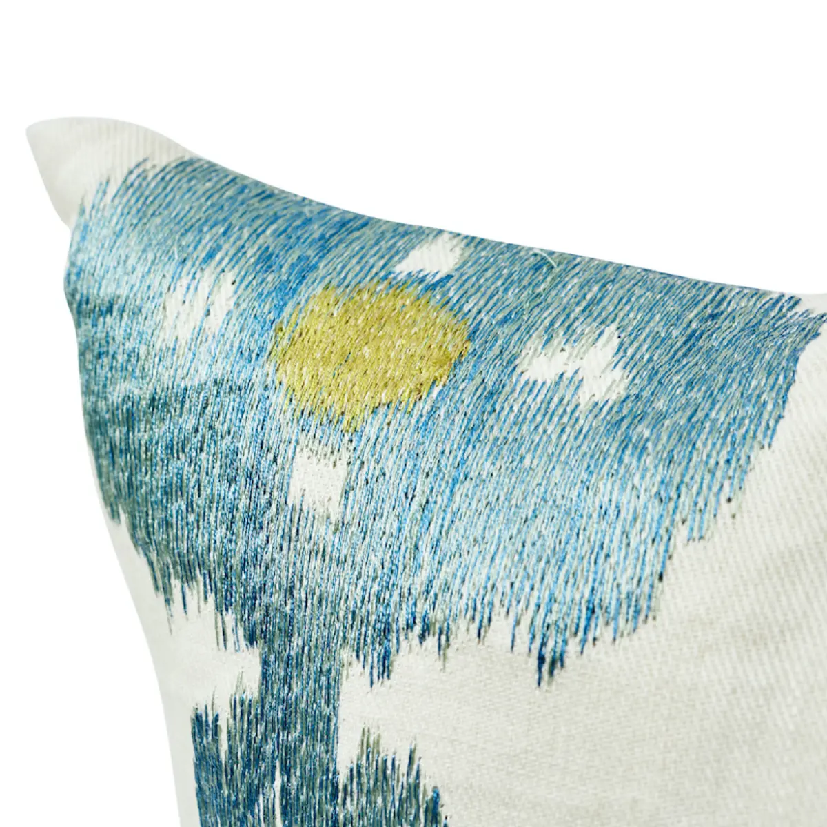 Raja Embroidery Pillow_ SKY