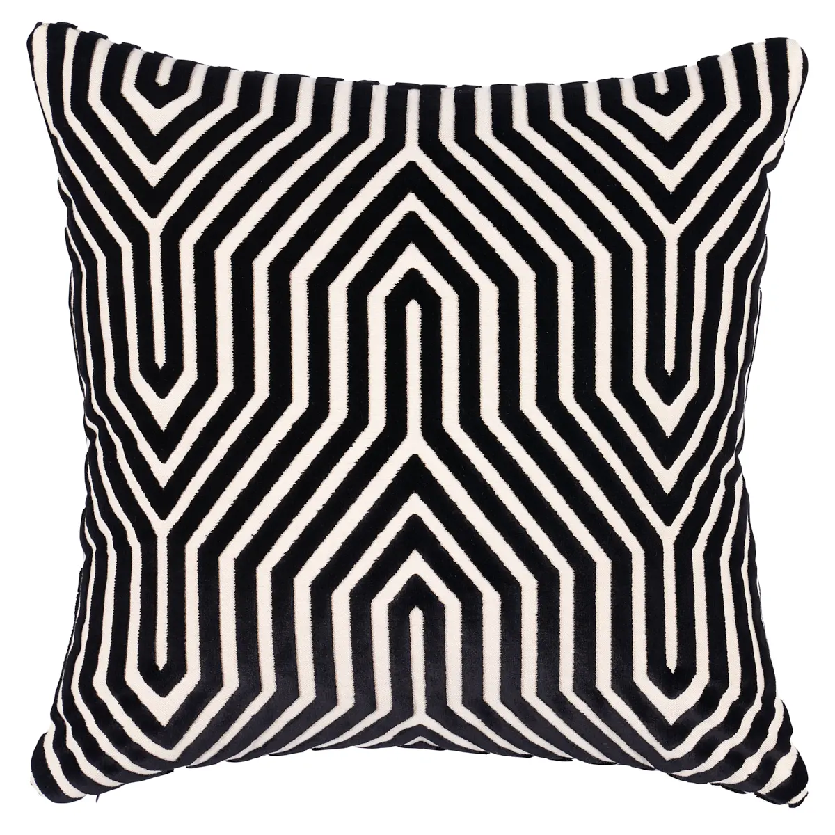 Vanderbilt Velvet Pillow_ NOIR