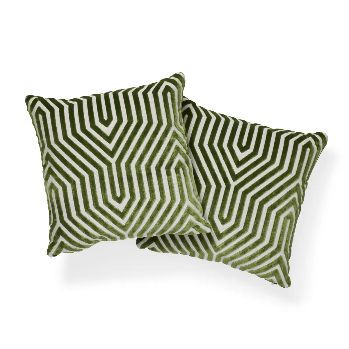 Vanderbilt Velvet Pillow_ LETTUCE