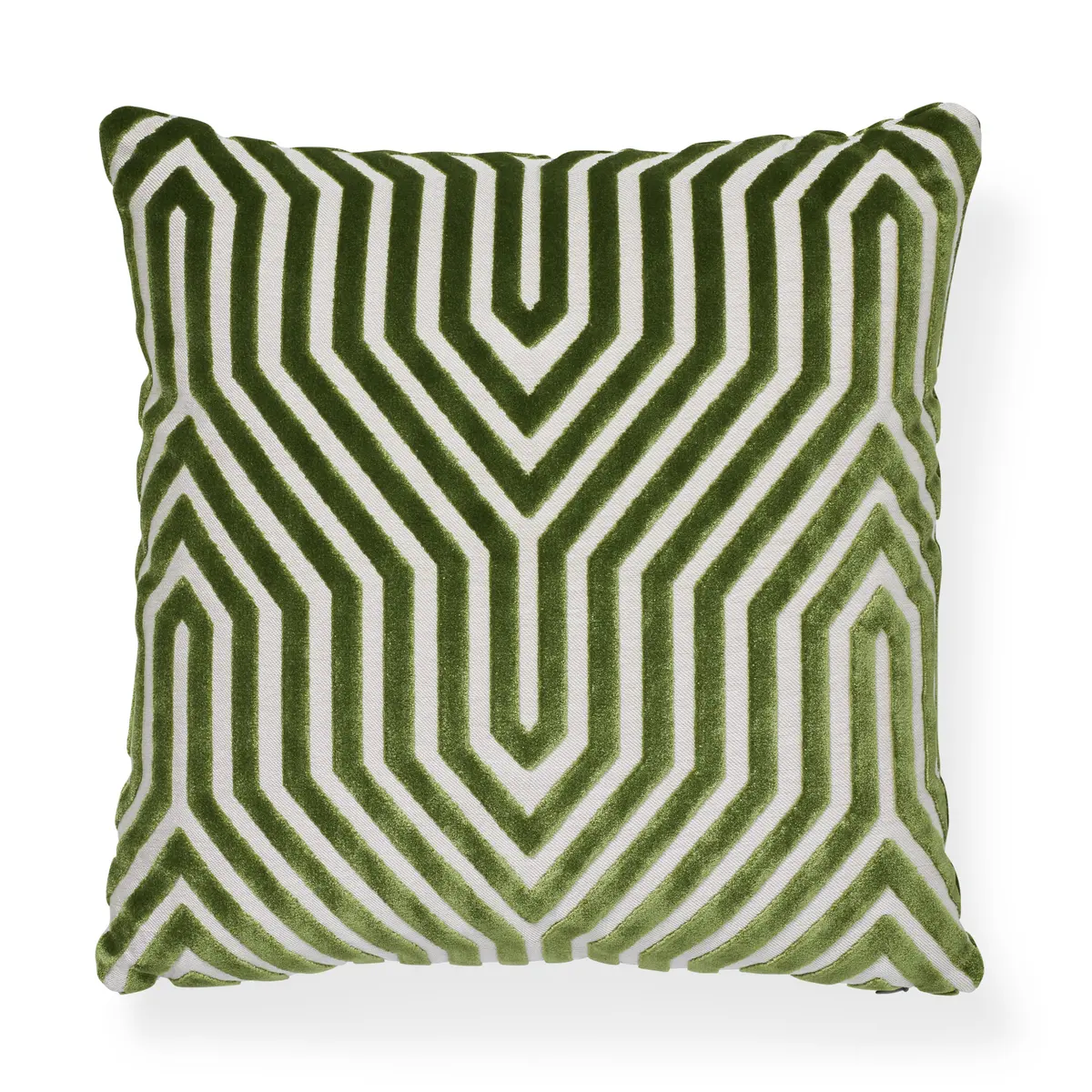 Vanderbilt Velvet Pillow_ LETTUCE