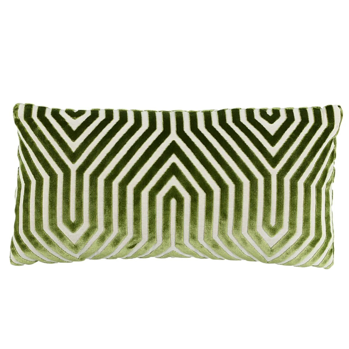 Vanderbilt Velvet Pillow_ LETTUCE