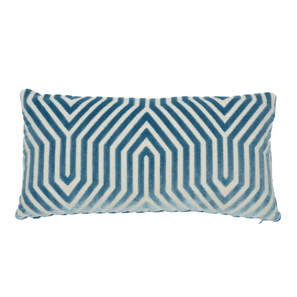 Vanderbilt Velvet Pillow_ MARINE