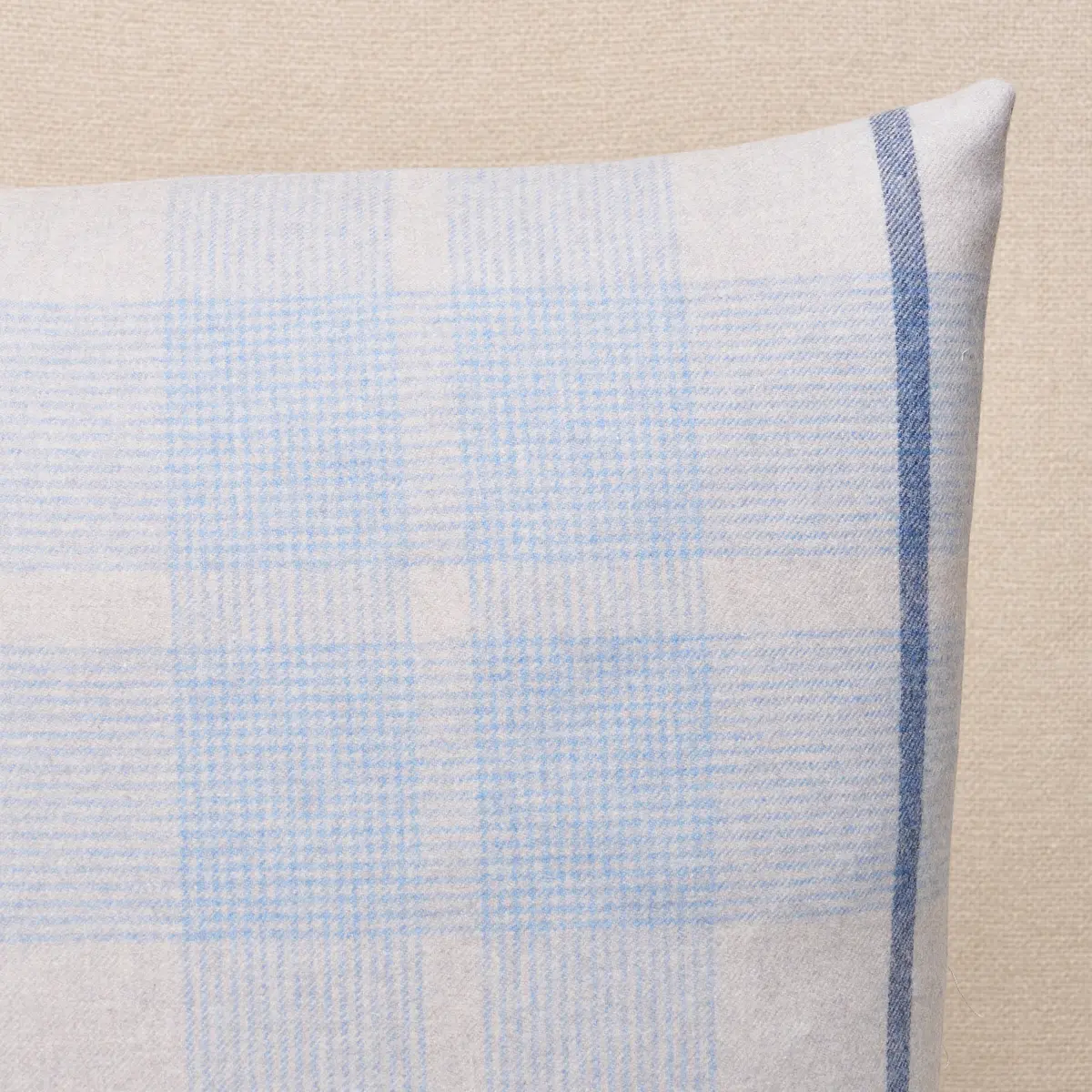 Montana Wool Plaid Pillow_ ARCTIC