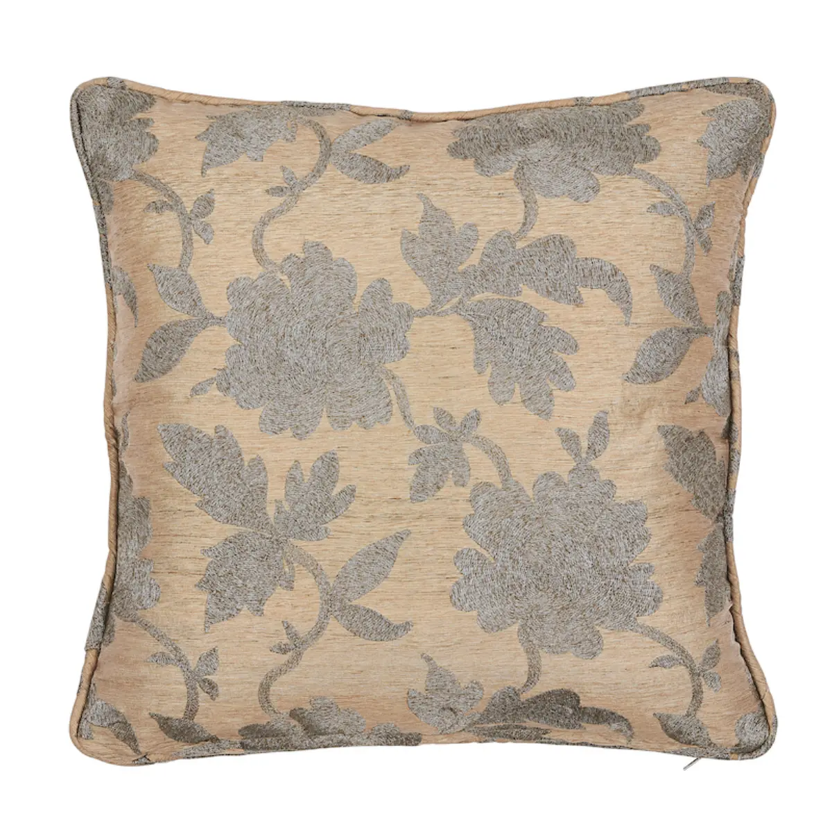 Moon Garden Pillow_ PEWTER