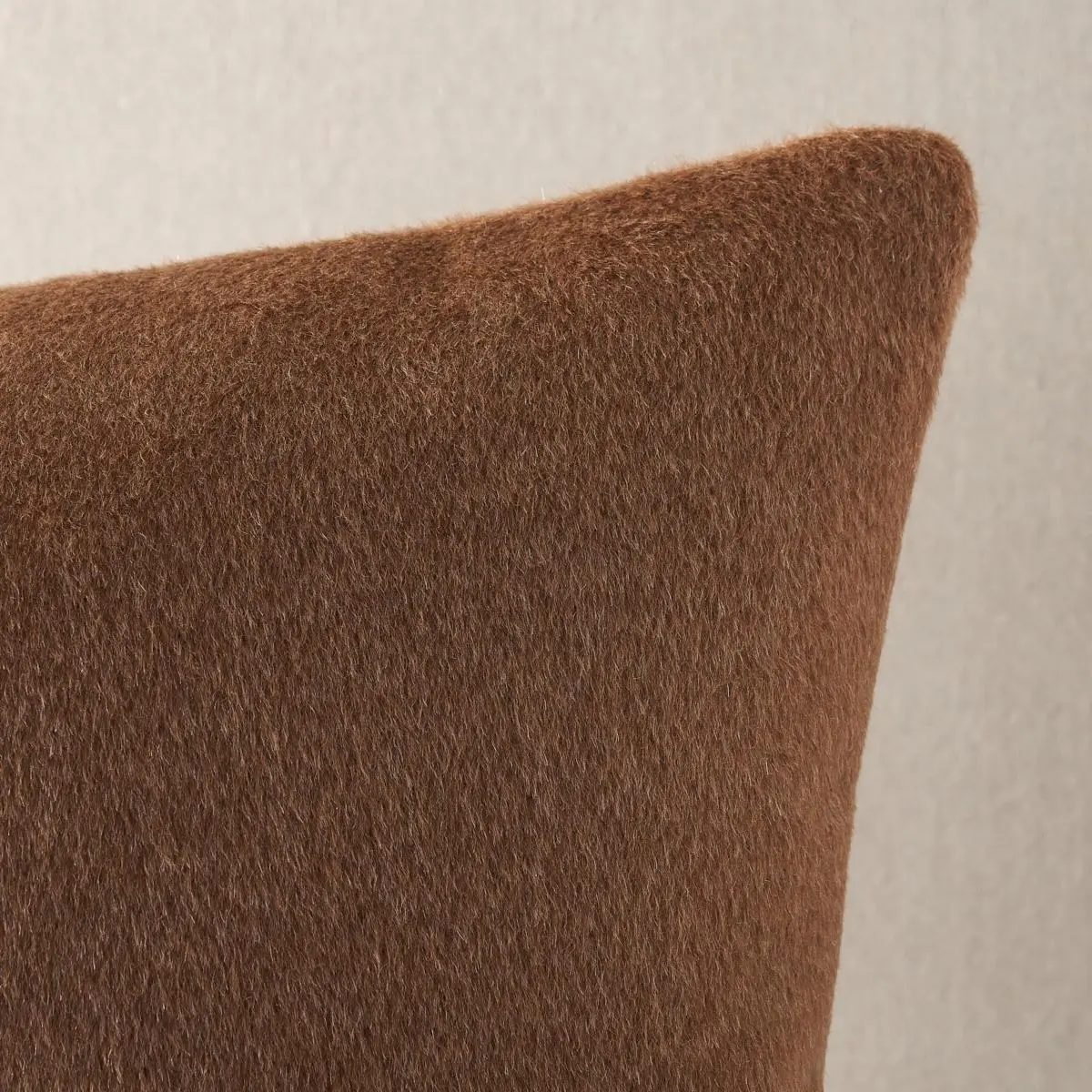 Dixon Mohair Pillow_ VICUNA