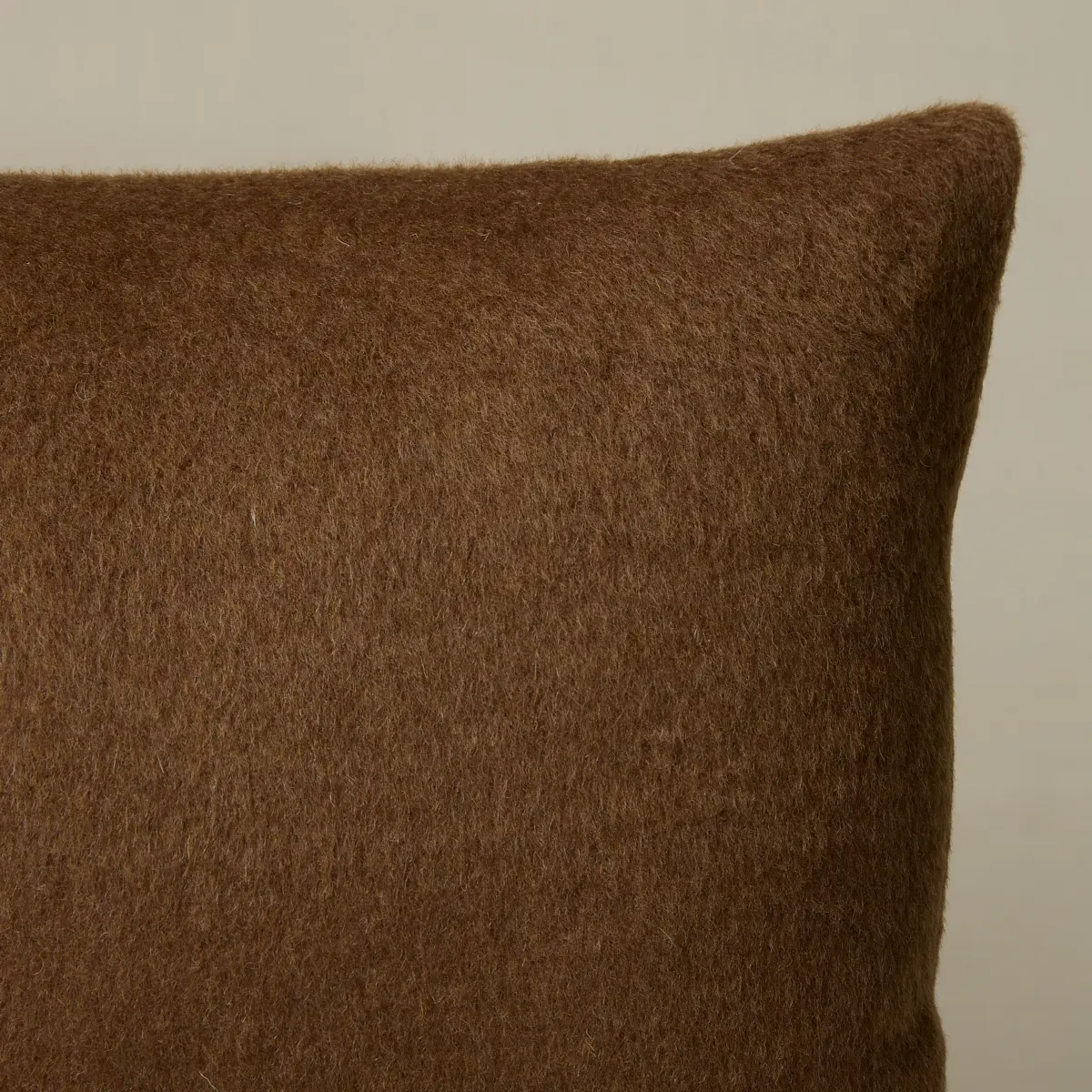 Dixon Mohair Pillow_ VICUNA