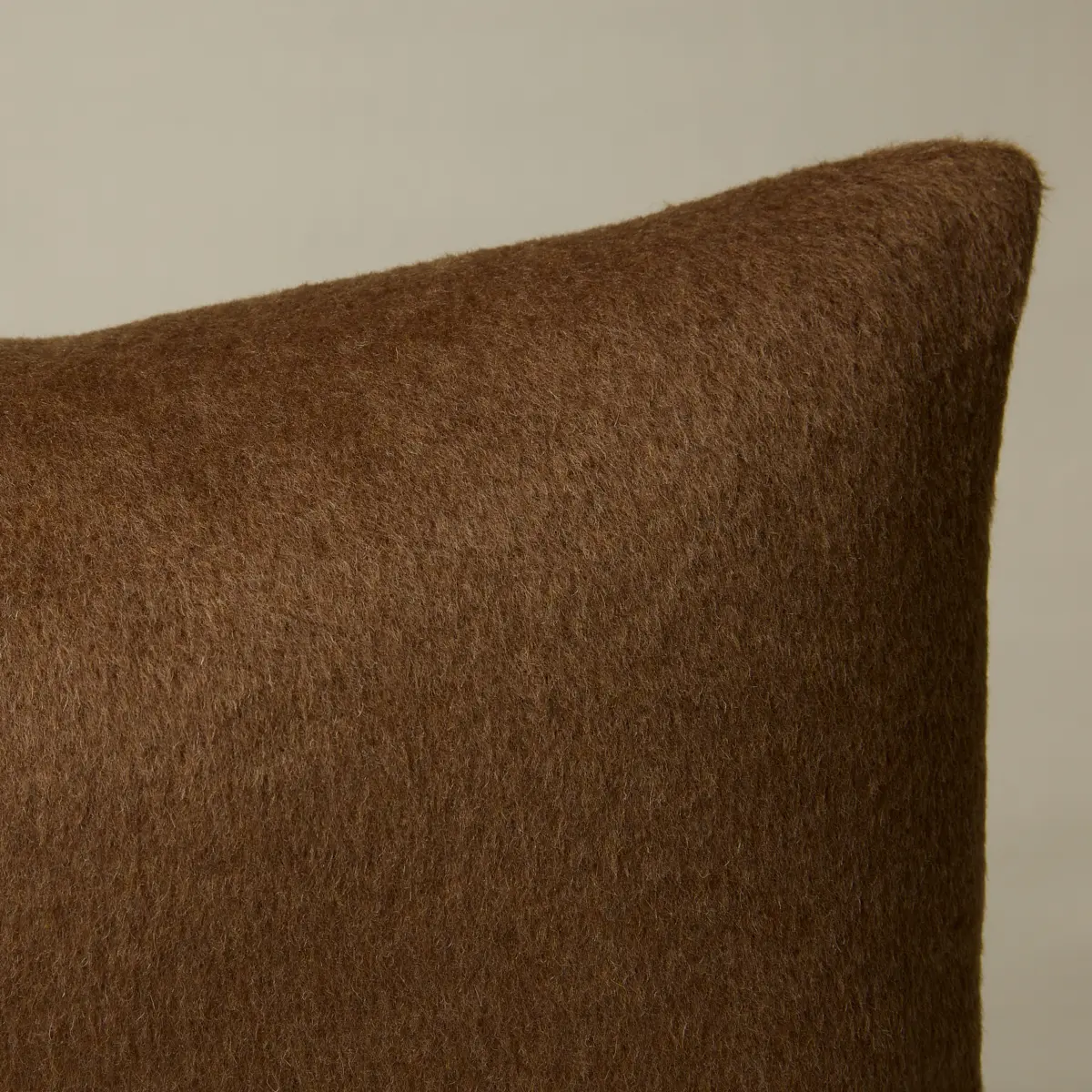 Dixon Mohair Pillow_ VICUNA