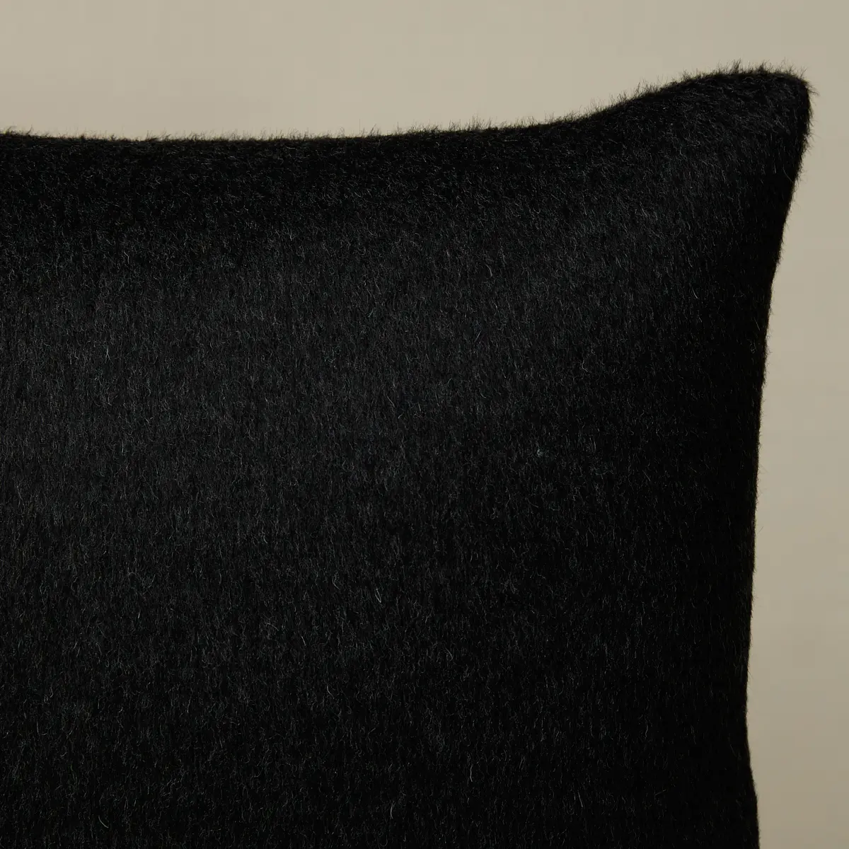 Dixon Mohair Pillow_ CARBON