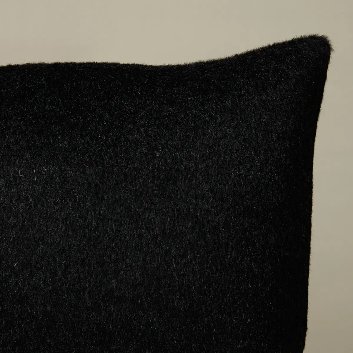 Dixon Mohair Pillow_ CARBON