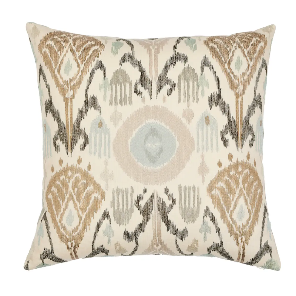 Turkestan Embroidery Pillow_ MOONSTONE