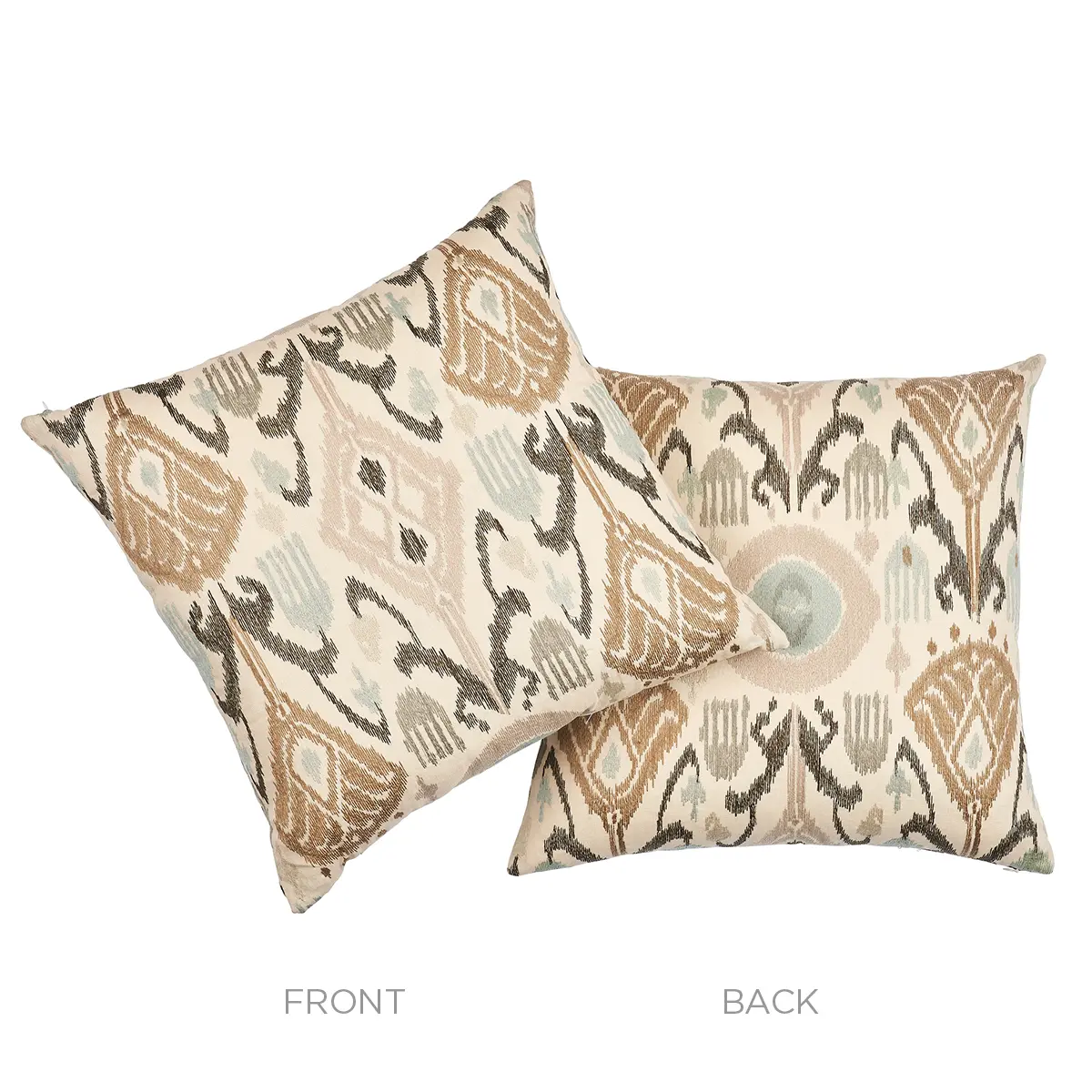 Turkestan Embroidery Pillow_ MOONSTONE