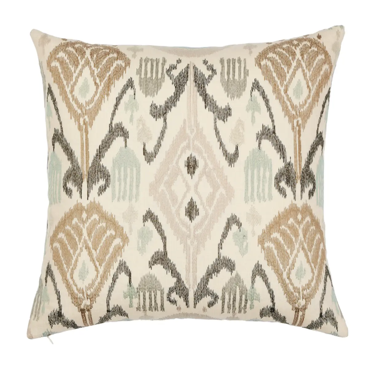 Turkestan Embroidery Pillow_ MOONSTONE