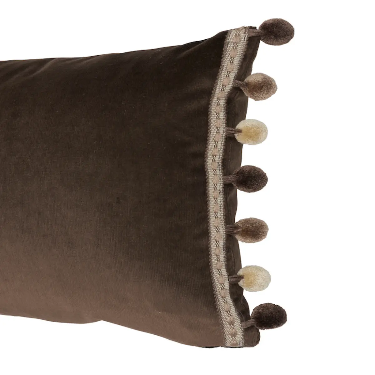 Sophia Velvet Pillow_ COCOA