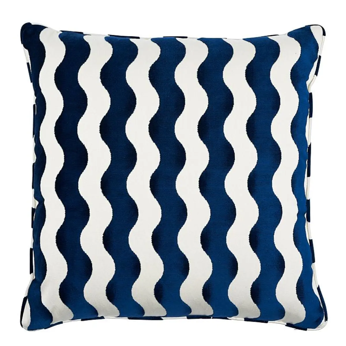 The Wave Pillow_ NAVY