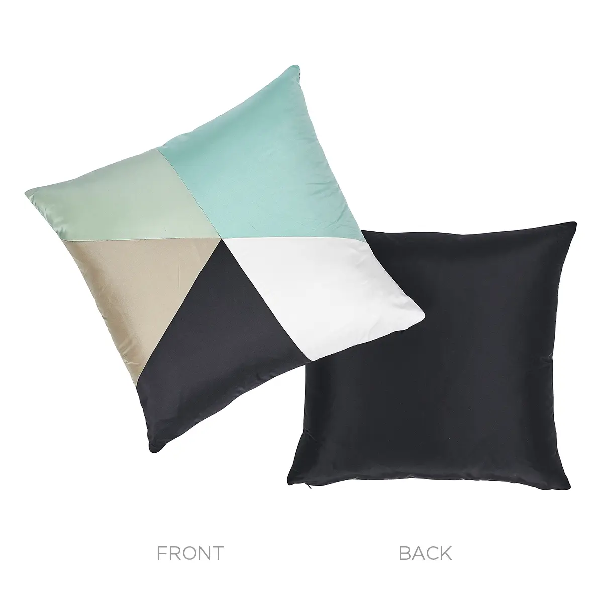 Cubist Pillow_ PEACOCK