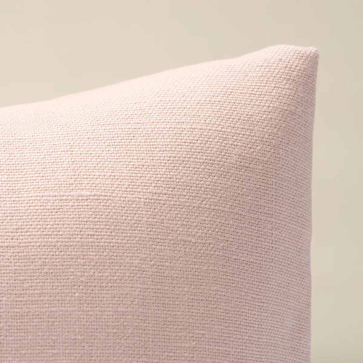 Piet Performance Linen Pillow_ ROSE QUARTZ