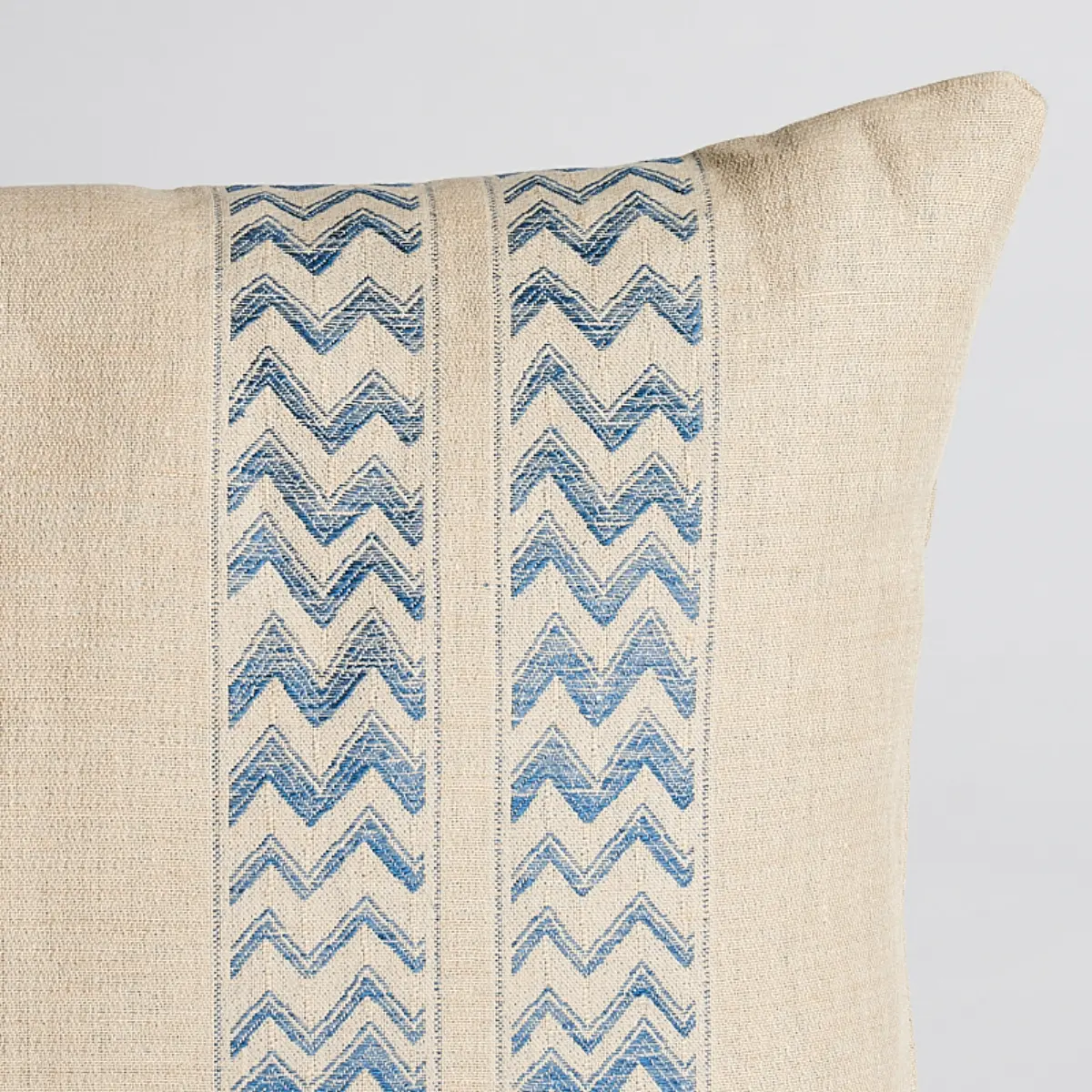 Kudu Stripe Pillow_ BLUE