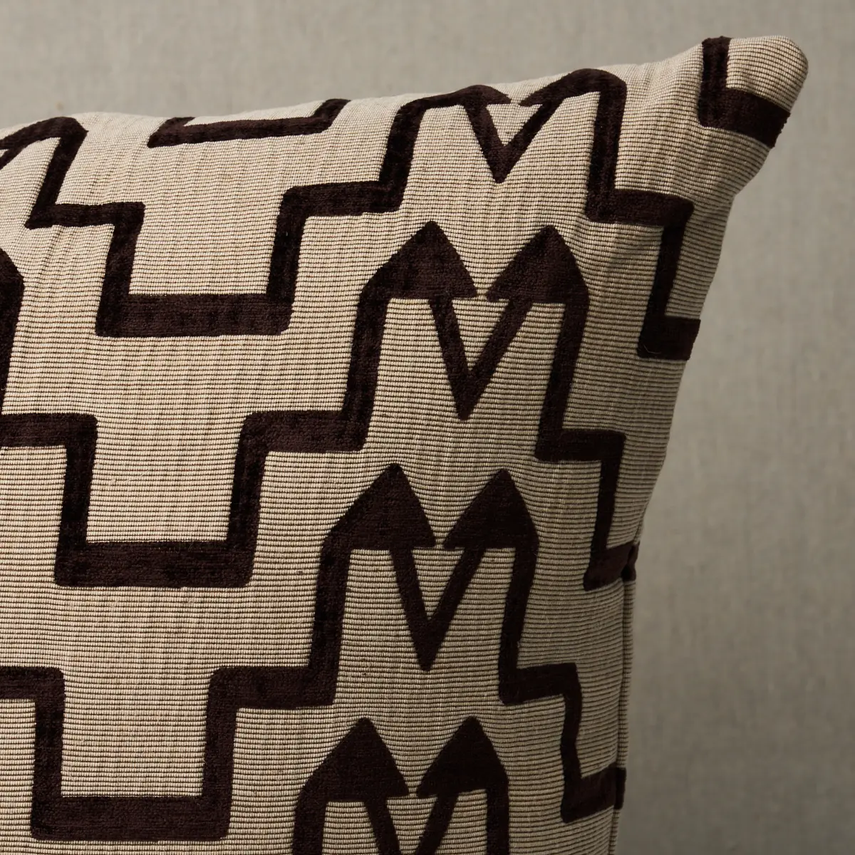 Turkish Step Pillow_ BROWN