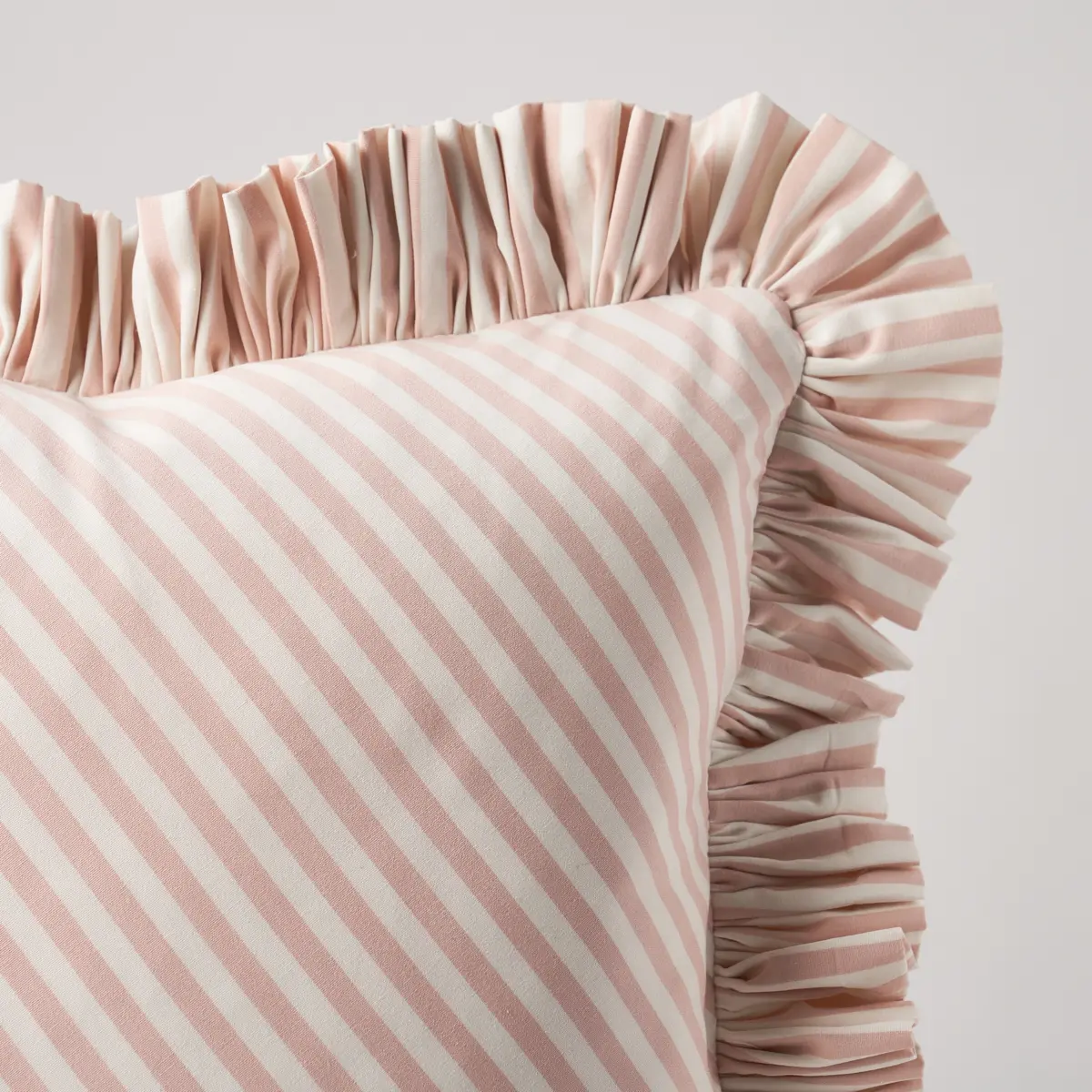 Brigitte Stripe Pillow_ BLUSH