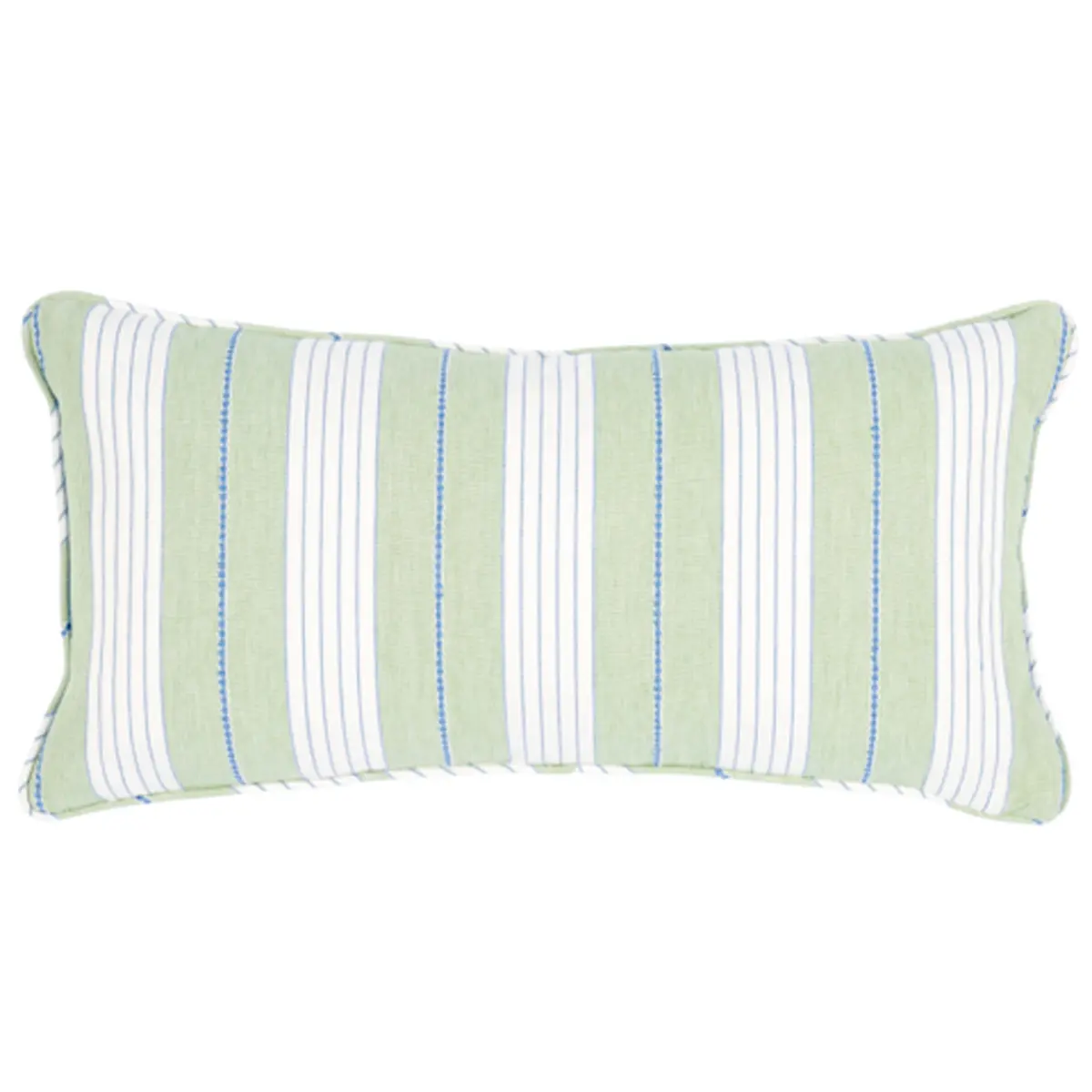 Audrey Stripe Pillow_ GREEN