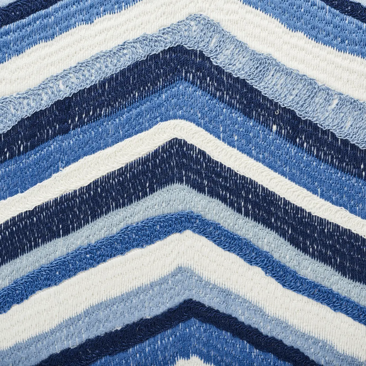 Shasta Embroidery Pillow_ BLUE