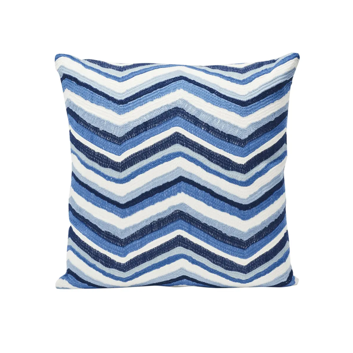 Shasta Embroidery Pillow_ BLUE