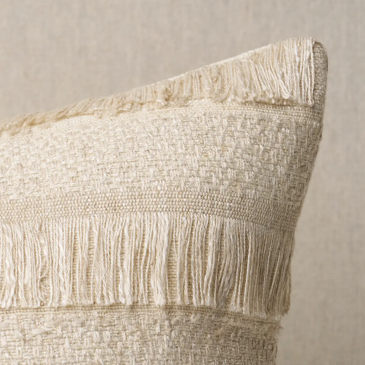 Acadia Pillow_ GREIGE