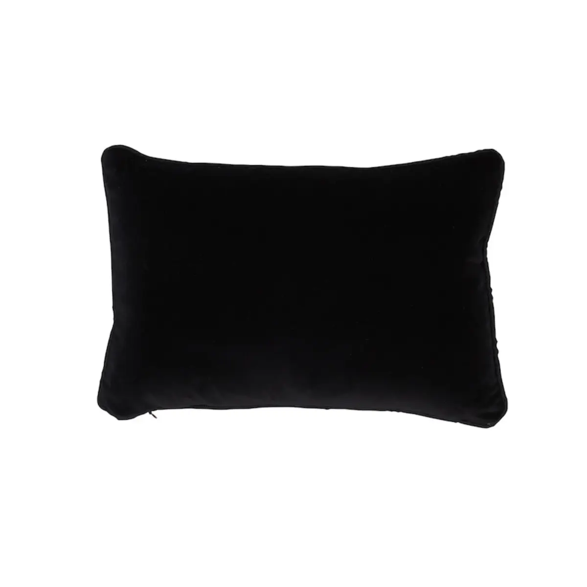 Lionheart Applique Pillow_ BLACK & GOLD