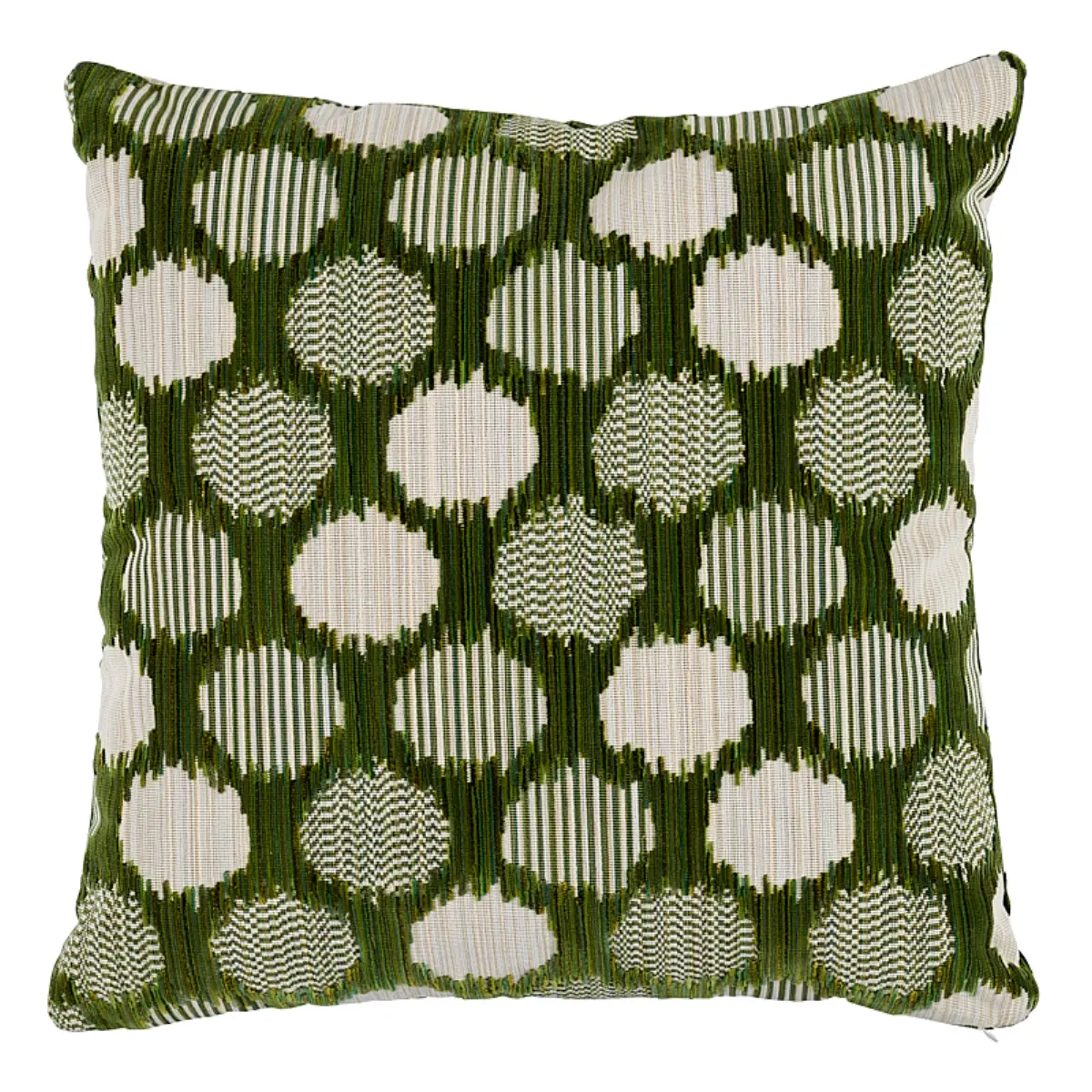 Cirque Velvet Pillow_ GREEN