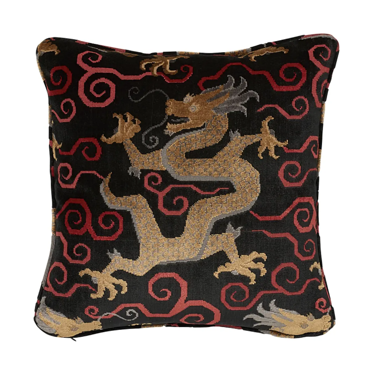 Bixi Velvet Pillow_ ONYX