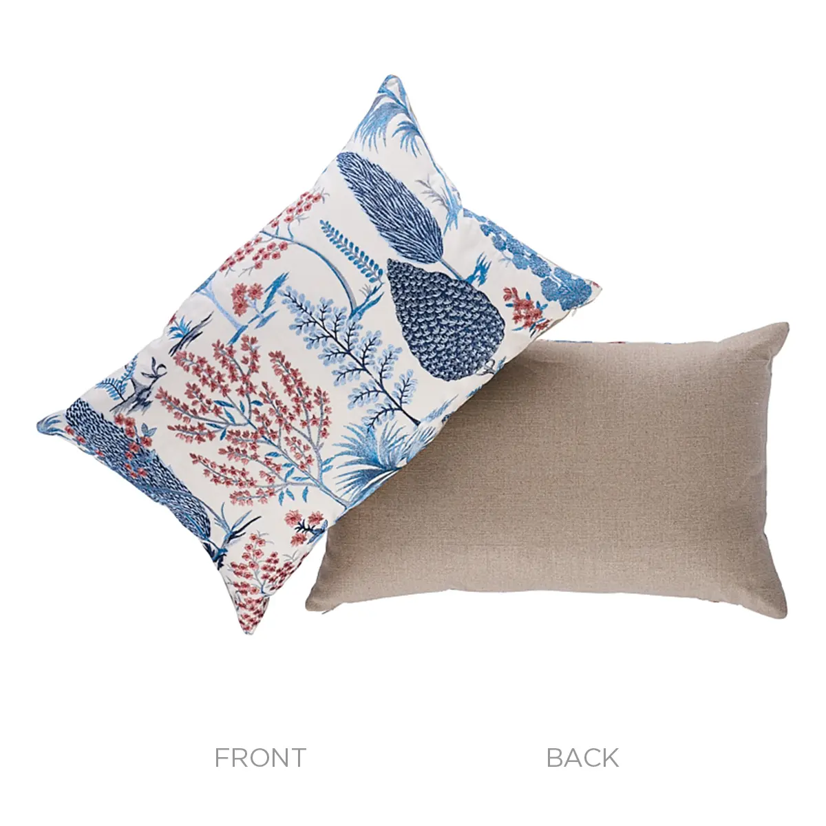 Pandora Embroidery Pillow_ DELFT & ROSE