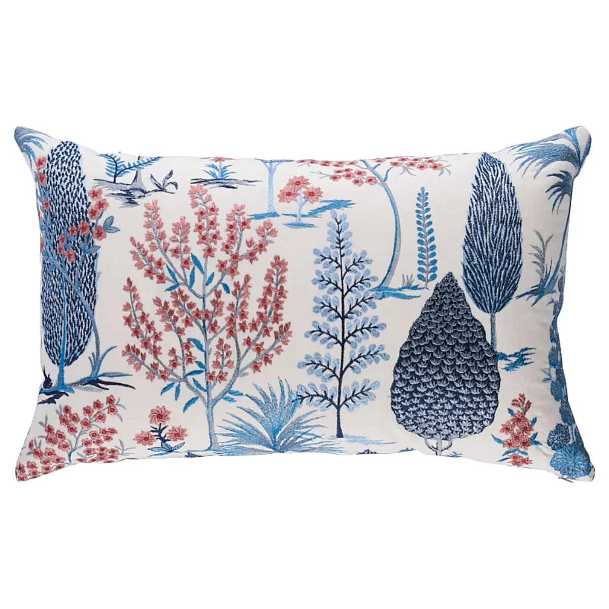 Pandora Embroidery Pillow_ DELFT & ROSE