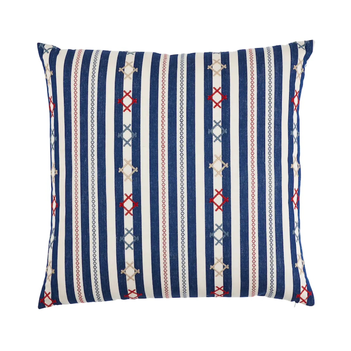 Rhodes Stripe Pillow_ NAVY