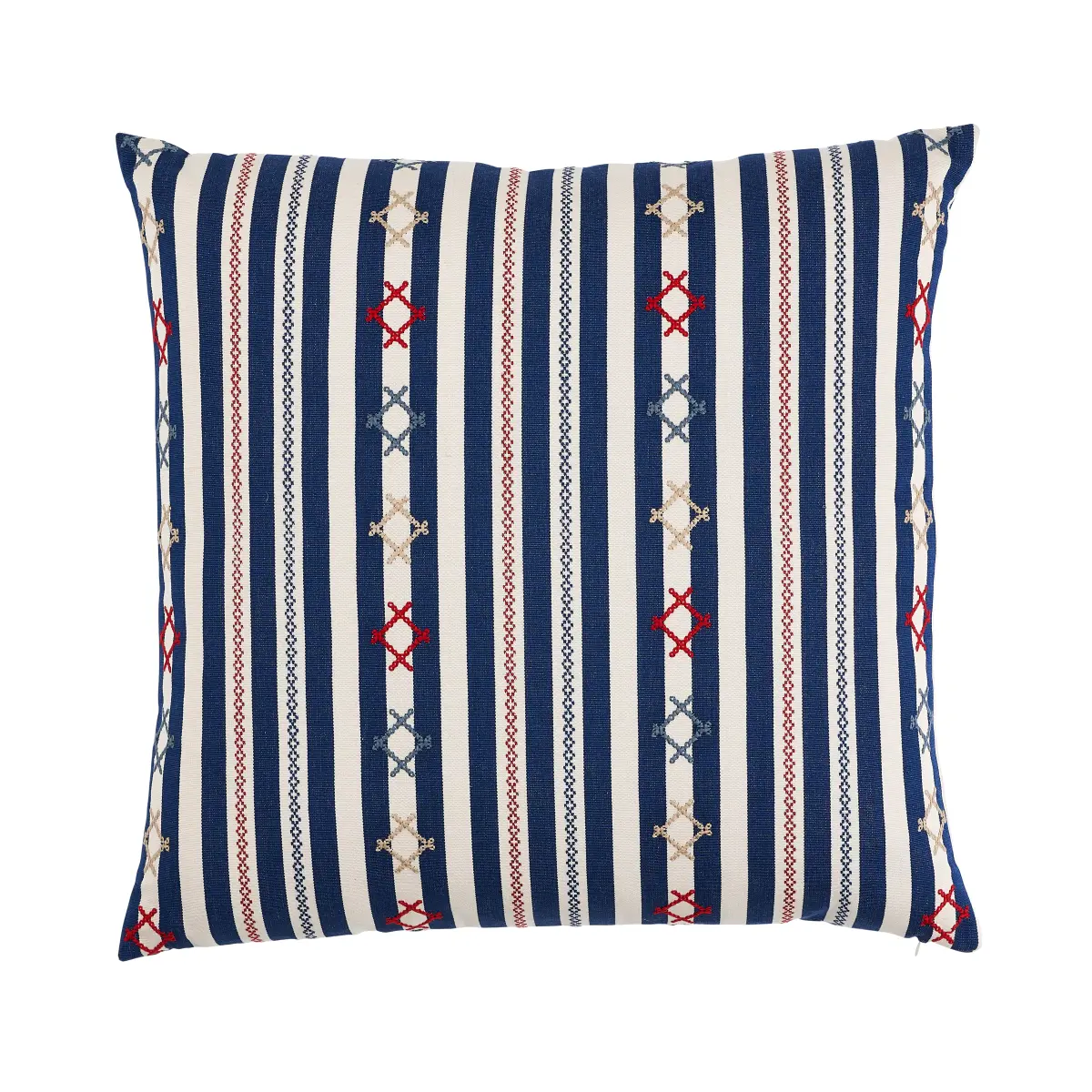Rhodes Stripe Pillow_ NAVY