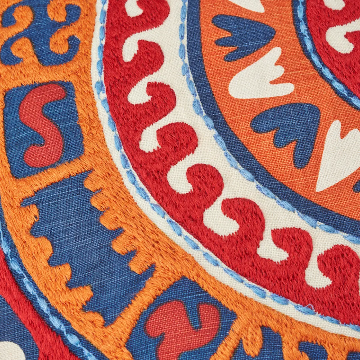 Corfu Pillow_ NAVY MULTI