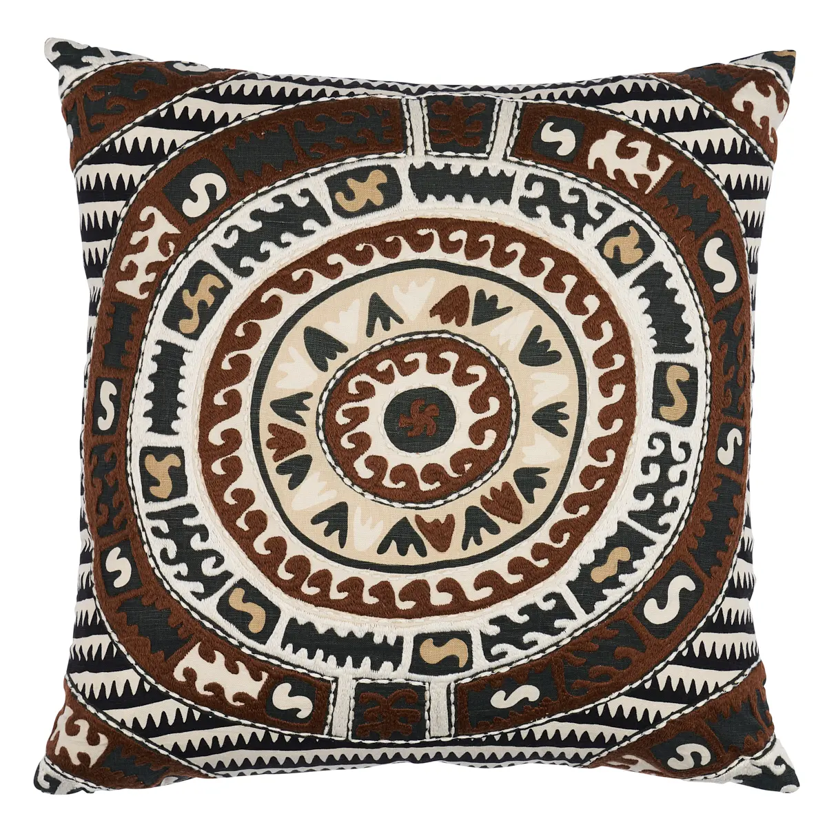 Corfu Pillow_ BLACK NEUTRAL