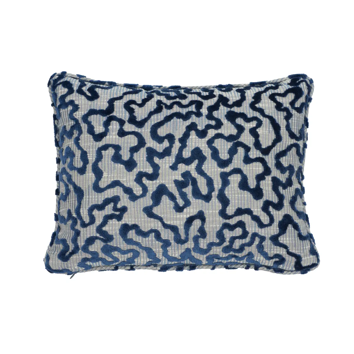 Janis Velvet Pillow_ BLUE