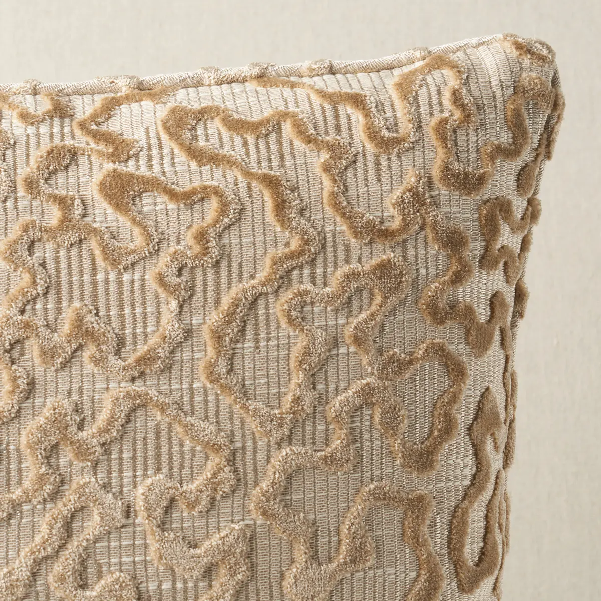 Janis Velvet Pillow_ CHAMPAGNE