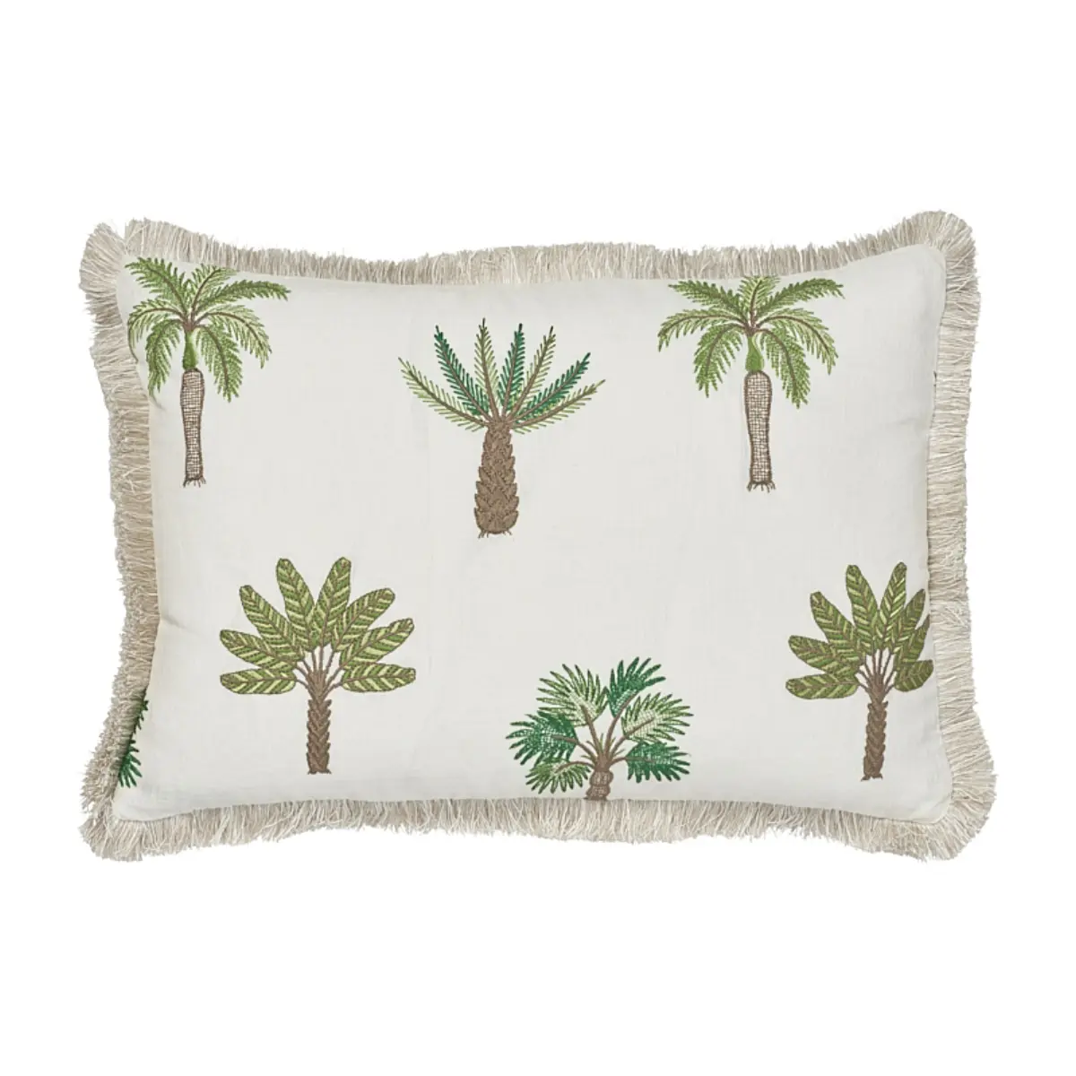 Palmetto Beach Pillow_ GREEN