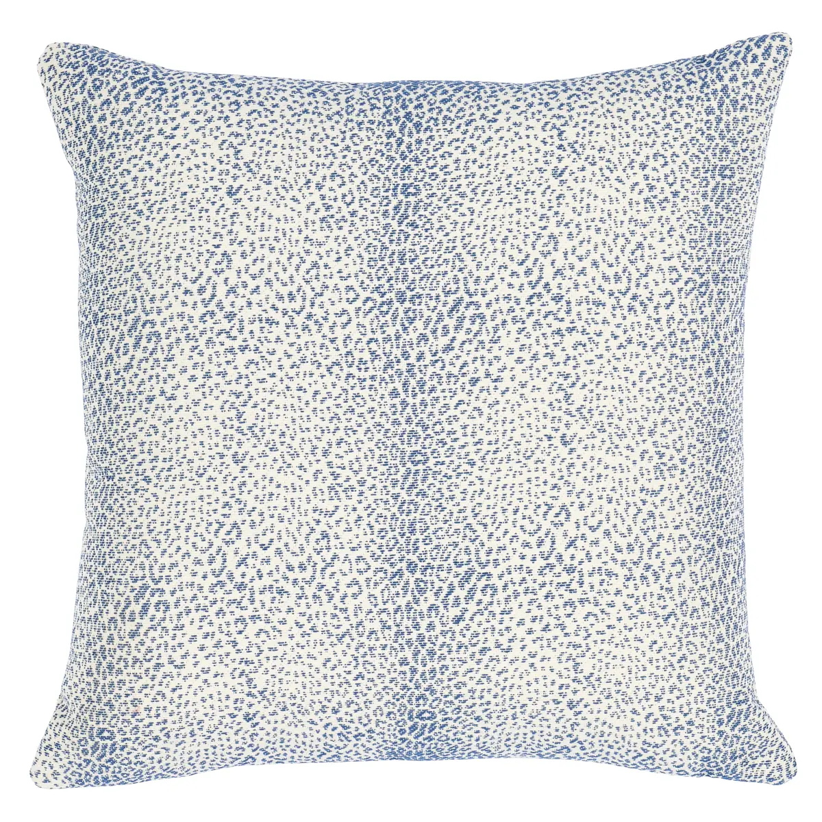 Mini Leopard Indoor/Outdoor Pillow_ NAVY