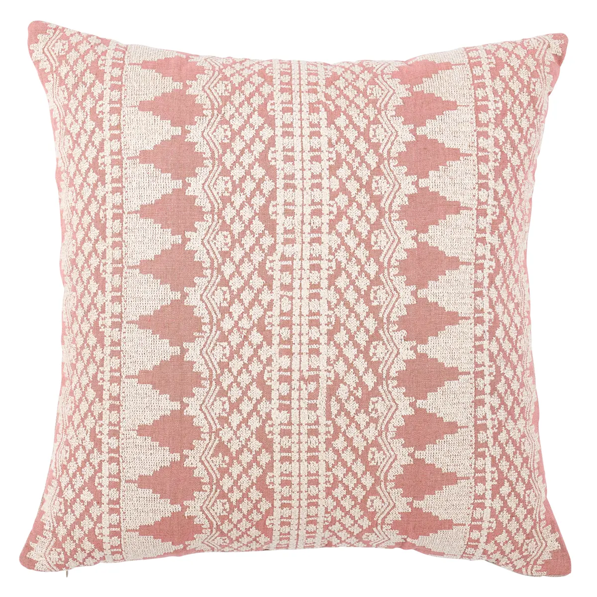 Wentworth Embroidery Pillow_ ROSE