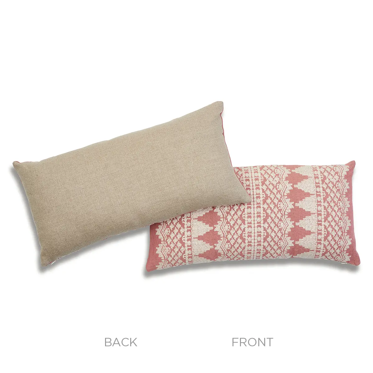 Wentworth Embroidery Pillow_ ROSE